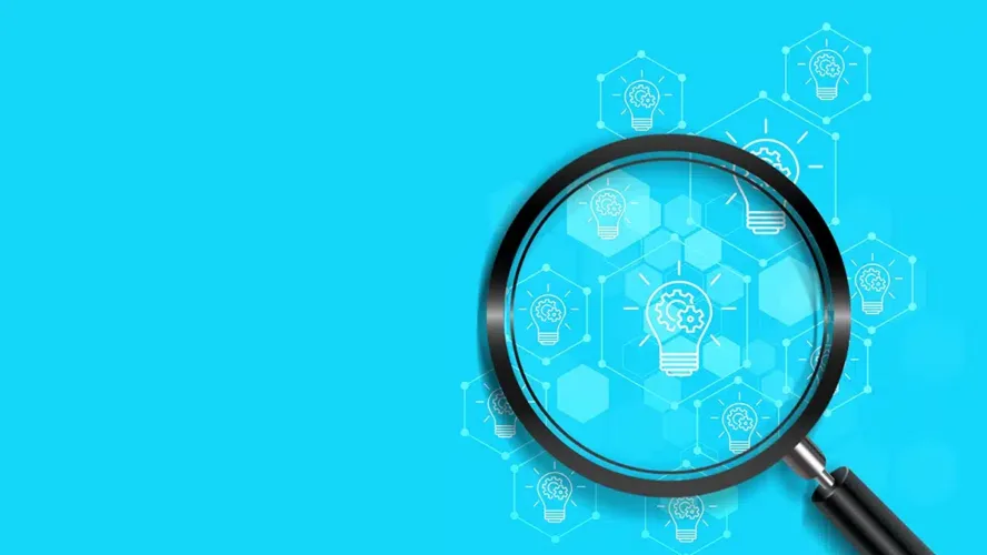 magnifying glass icons