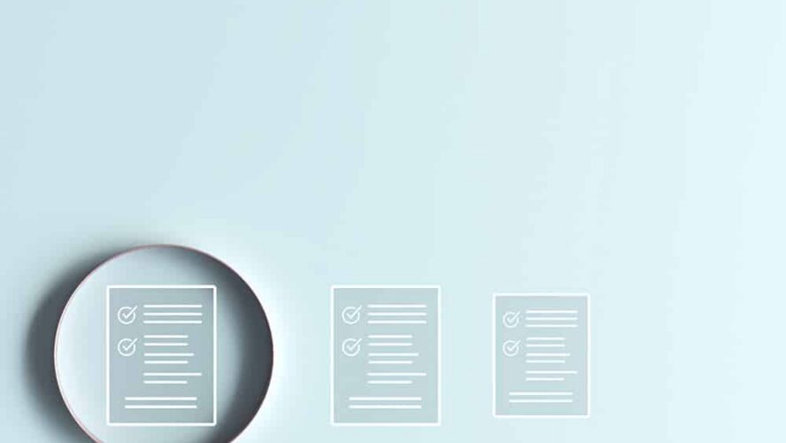 magnifying glass icons